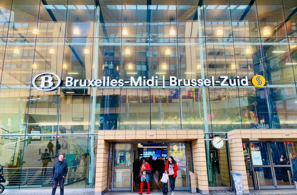 Bruxelles Midi station entrante