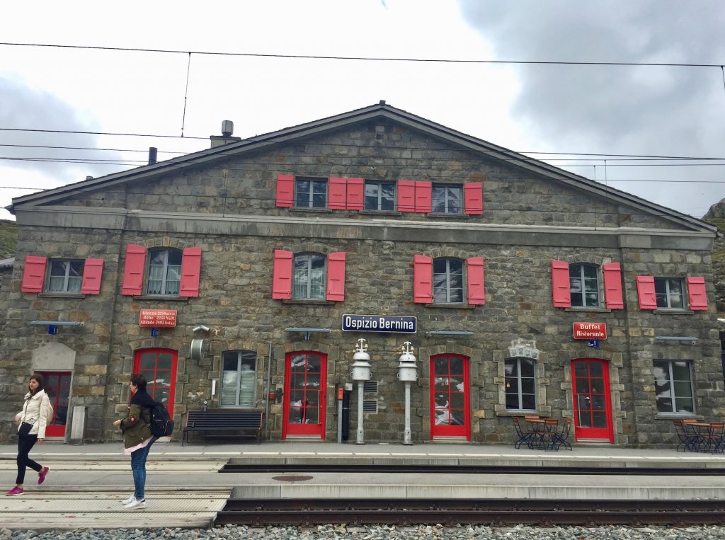 Ospizio Bernina railway station (2253m)