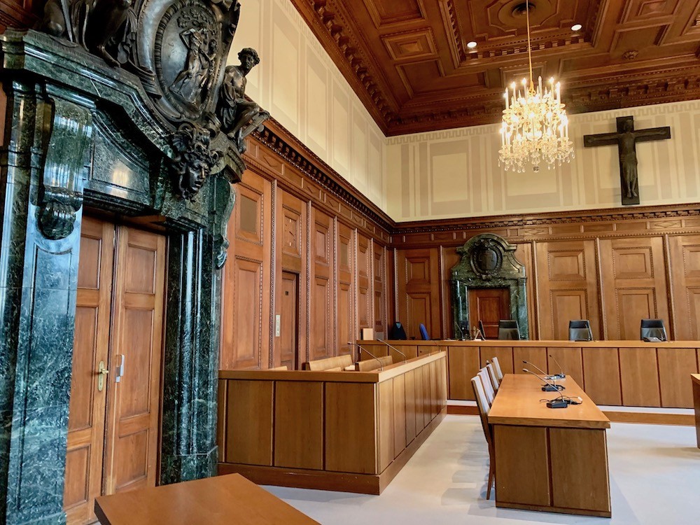 Courtroom 600 in Nuremberg