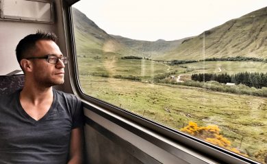 West Highland Line, Schotland, trein