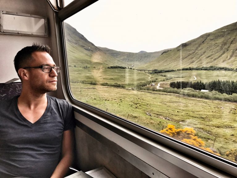 West Highland Line, Schotland, trein