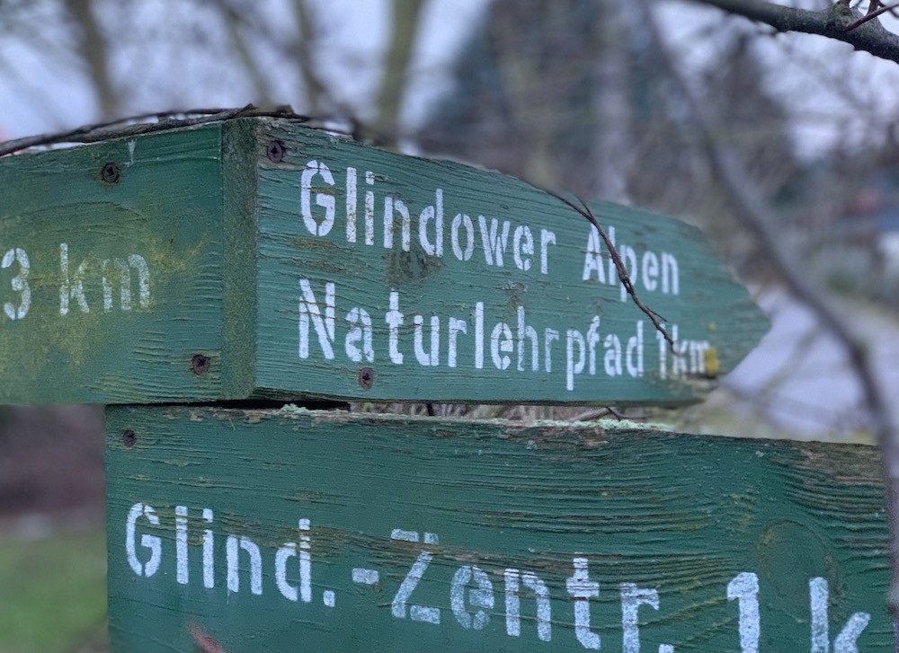 Glindower Alpen, Winter, Brandenburg