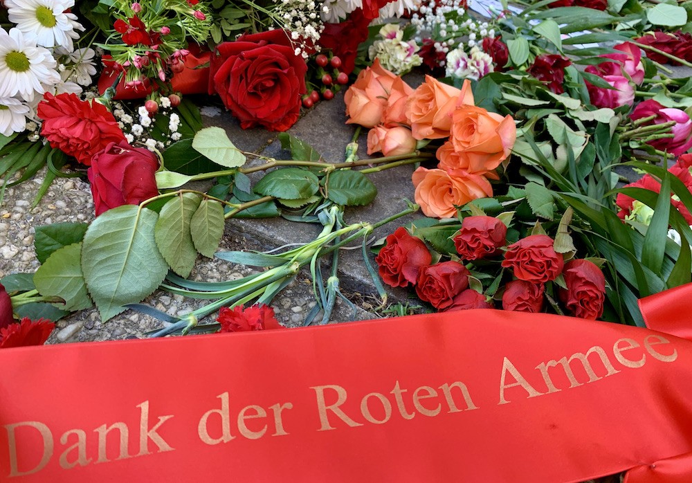 Berlijners herdenken de bevrijding op 21 april