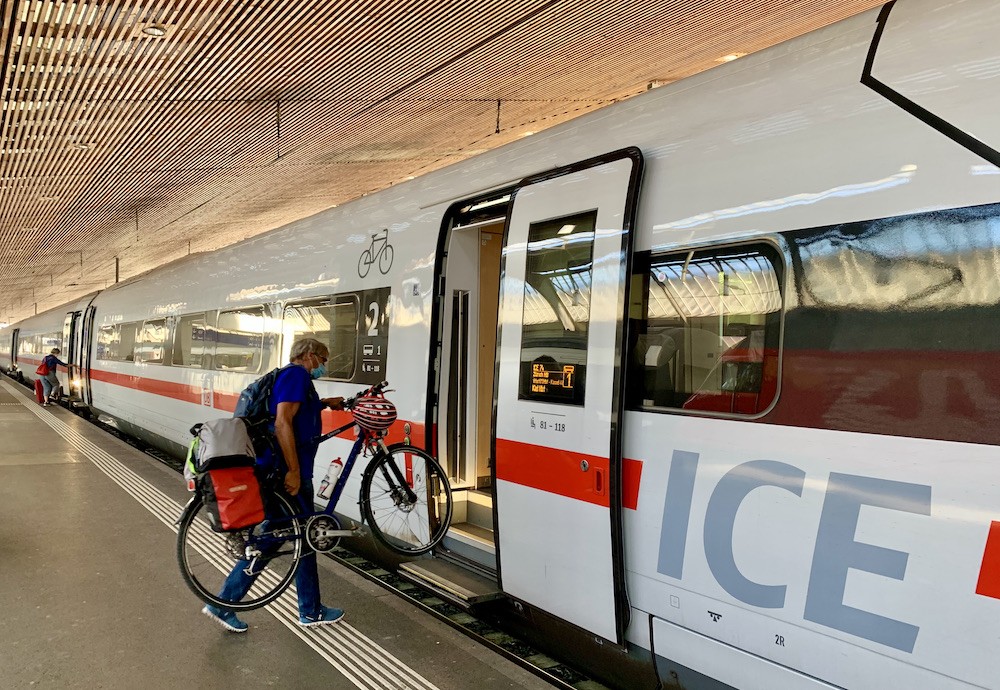 Fahrradmitnahme im ICE, Deutsche Bahn