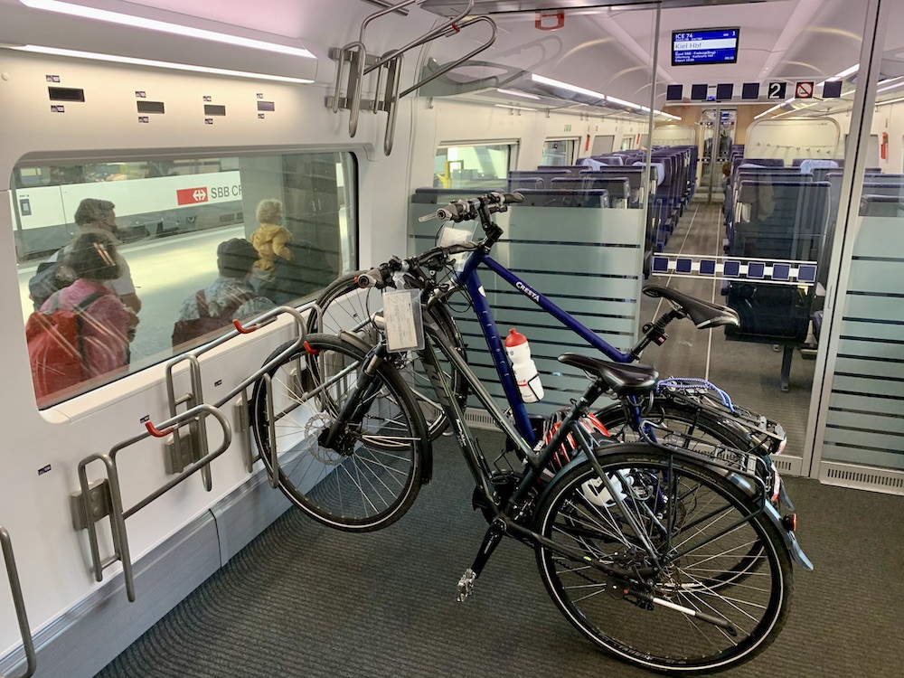 Fahrräder im ICE4, Deutsche Bahn