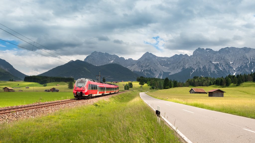 Deutsche Bahn, Bayern, train travel