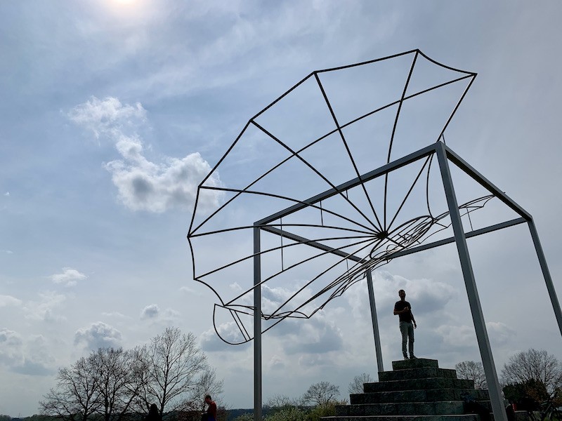 Otto Lilienthal eerste vlucht monument
