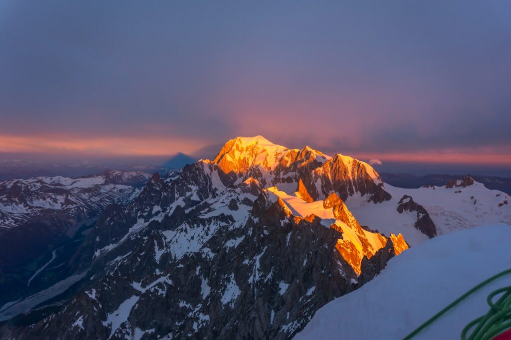 Mont Blanc (4806 meter), Chamonix, France