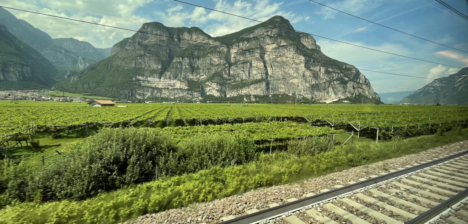 Over de Brenner naar Trentino, door Süd-Tirol